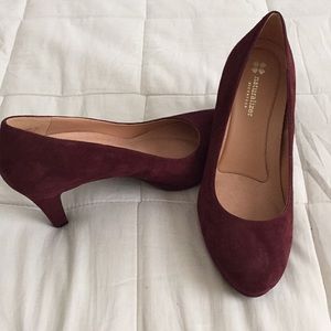 Naturalizer Michelle Pumps, Bordeaux Suede